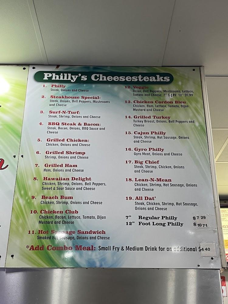 Philly's Steak House Loaded Potato