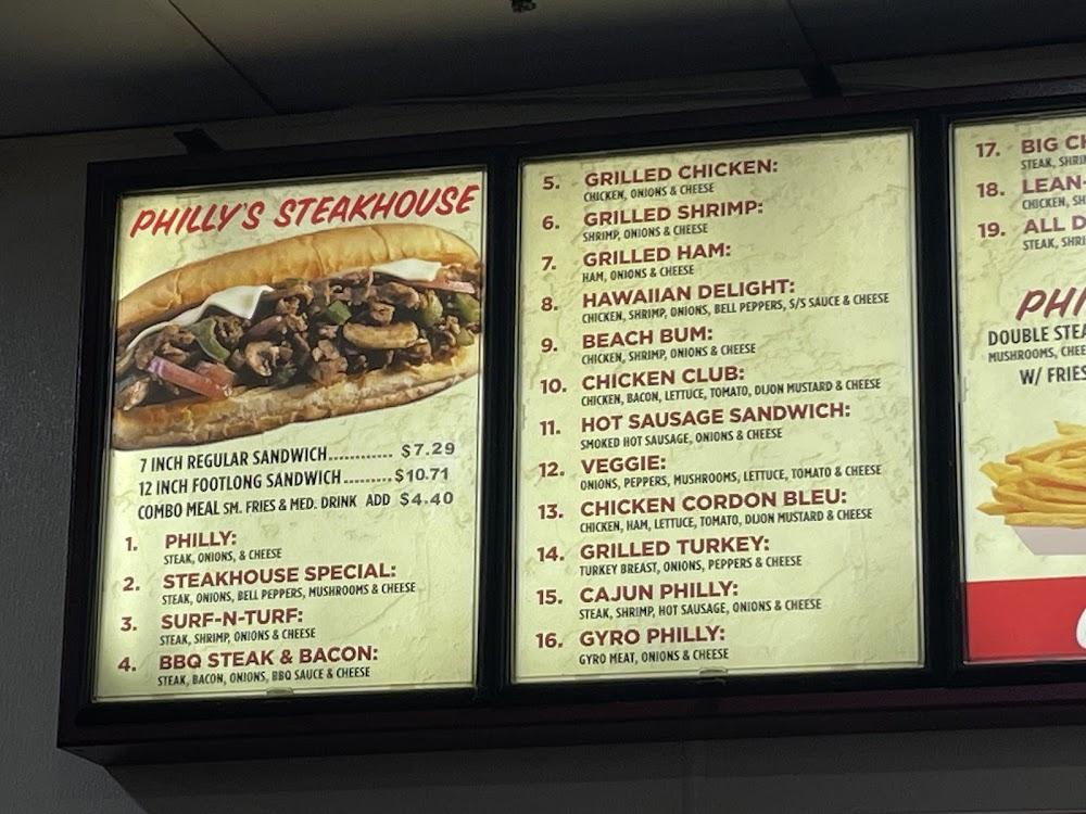 Philly's Steak House Menu image 4